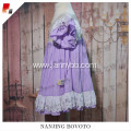 Light Purple Embroidered Lace Dress Suitable For Party